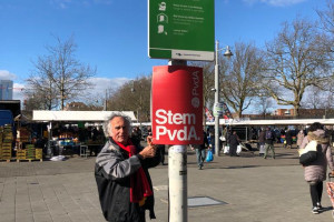 In beeld: Hoe zag de afgelopen week campagne voeren eruit in Rotterdam?