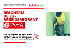 Voorkom tweederangsburgers. Bescherm de EU-arbeidsmigrant en diens kinderen!