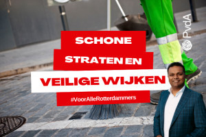 PvdA Rotterdam lanceert 10-puntenplan voor schone en veilige wijken