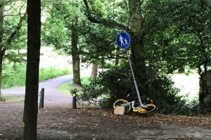 Voor oBike geldt; Gebruiken is betalen